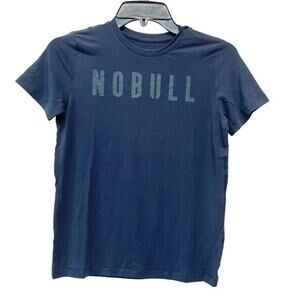 NoBull Kid's Unisex Navy‎ Blue Athletic Casual Short Sleeve Shirt Size Medium